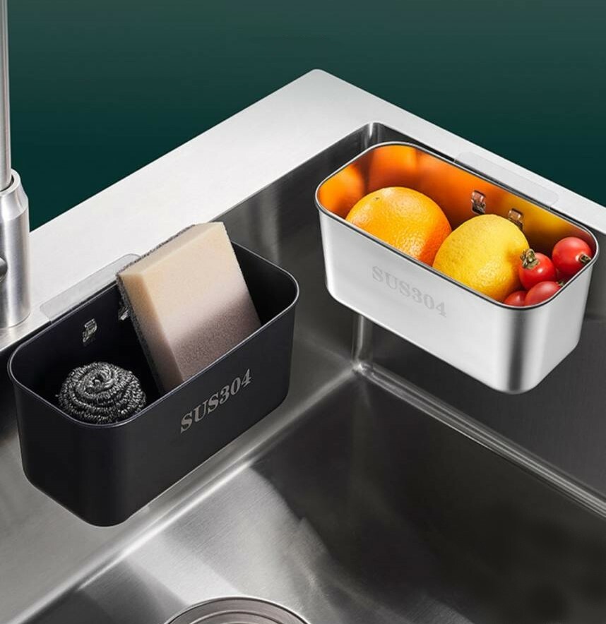 不鏽鋼水槽瀝水籃(廚餘籃)