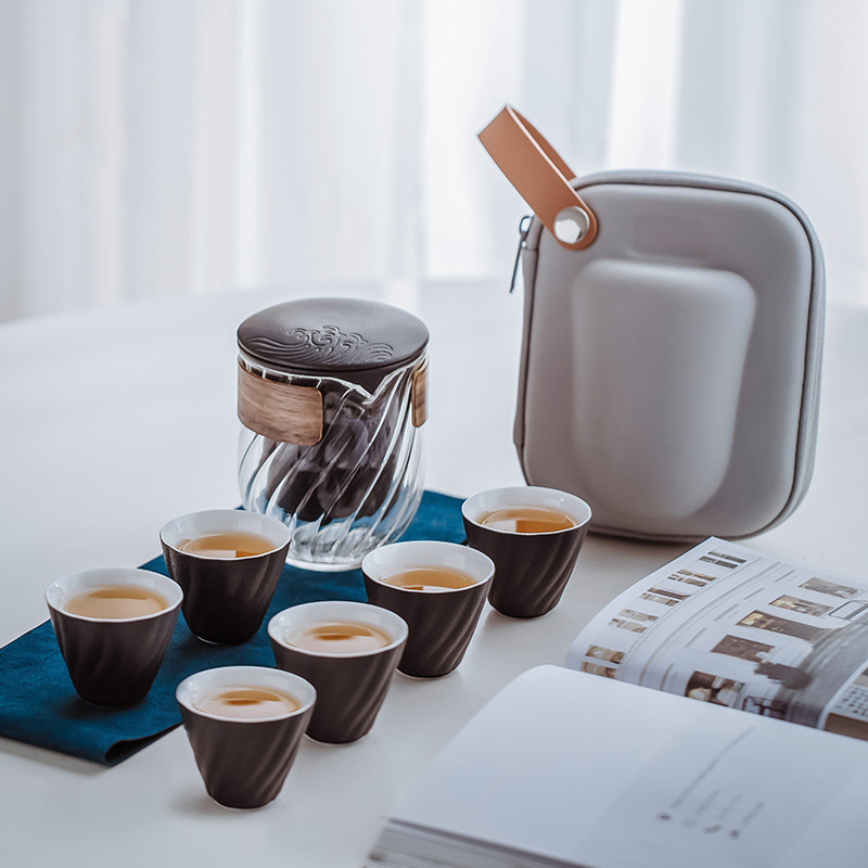 便攜快客陶瓷茶具組