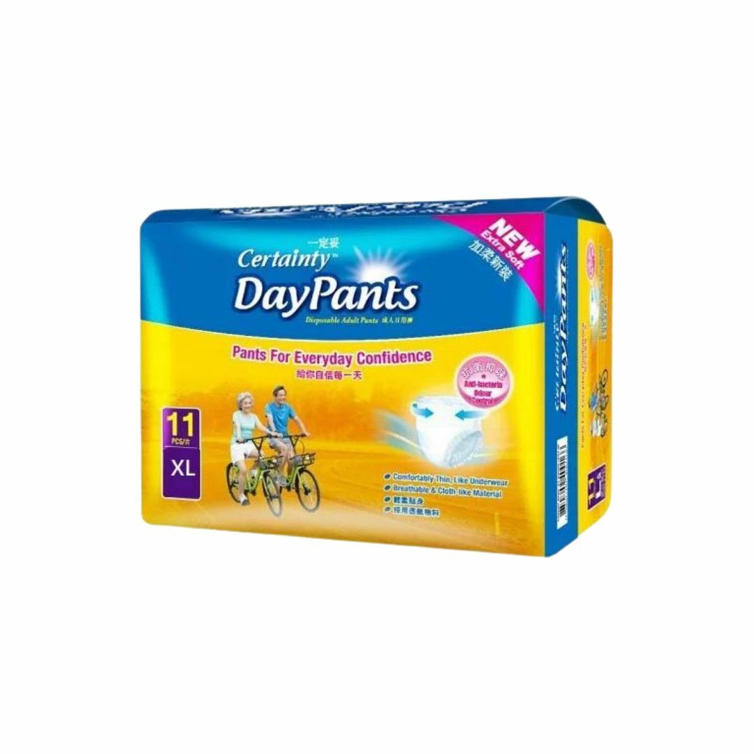 Certainty 一定妥 - 成人日用褲 (加大) | (原箱8包 x 11片)
