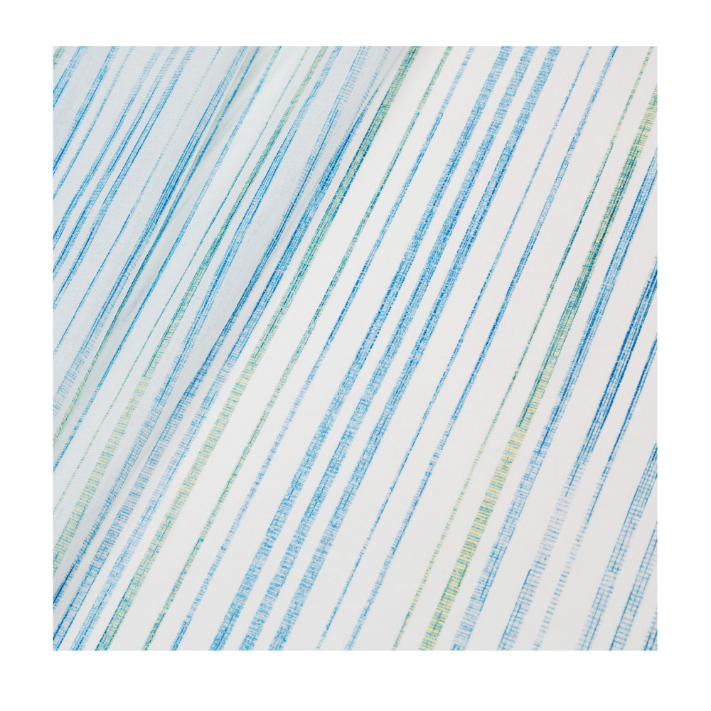 MIT手工│透光窗紗窗簾│半窗落地窗│率性線條│織帶