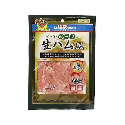 DoggyMan 雞牛肉簿片60g【$100 X 4 包】
