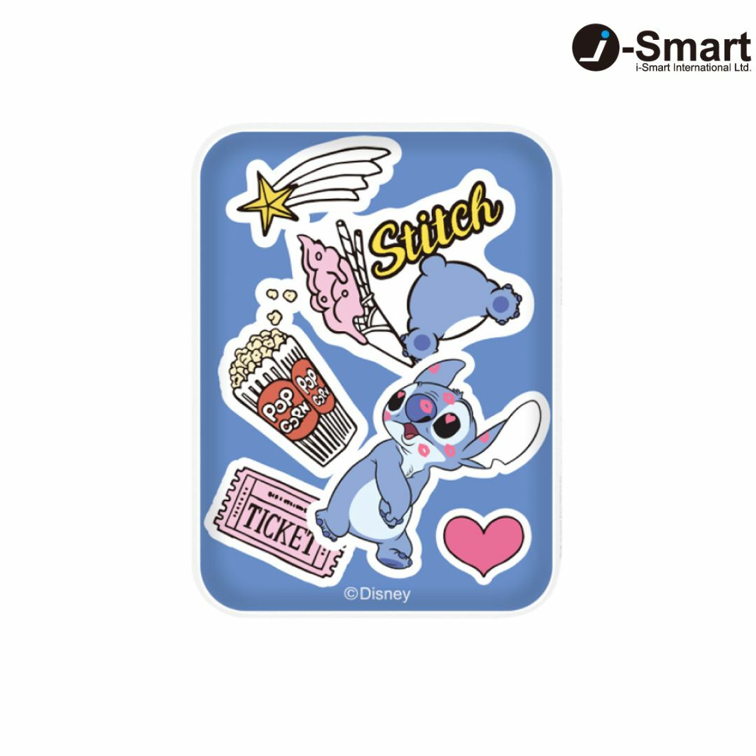 i-Smart-迪士尼系列口袋行動電源-貼紙系列-史迪仔 Stitch