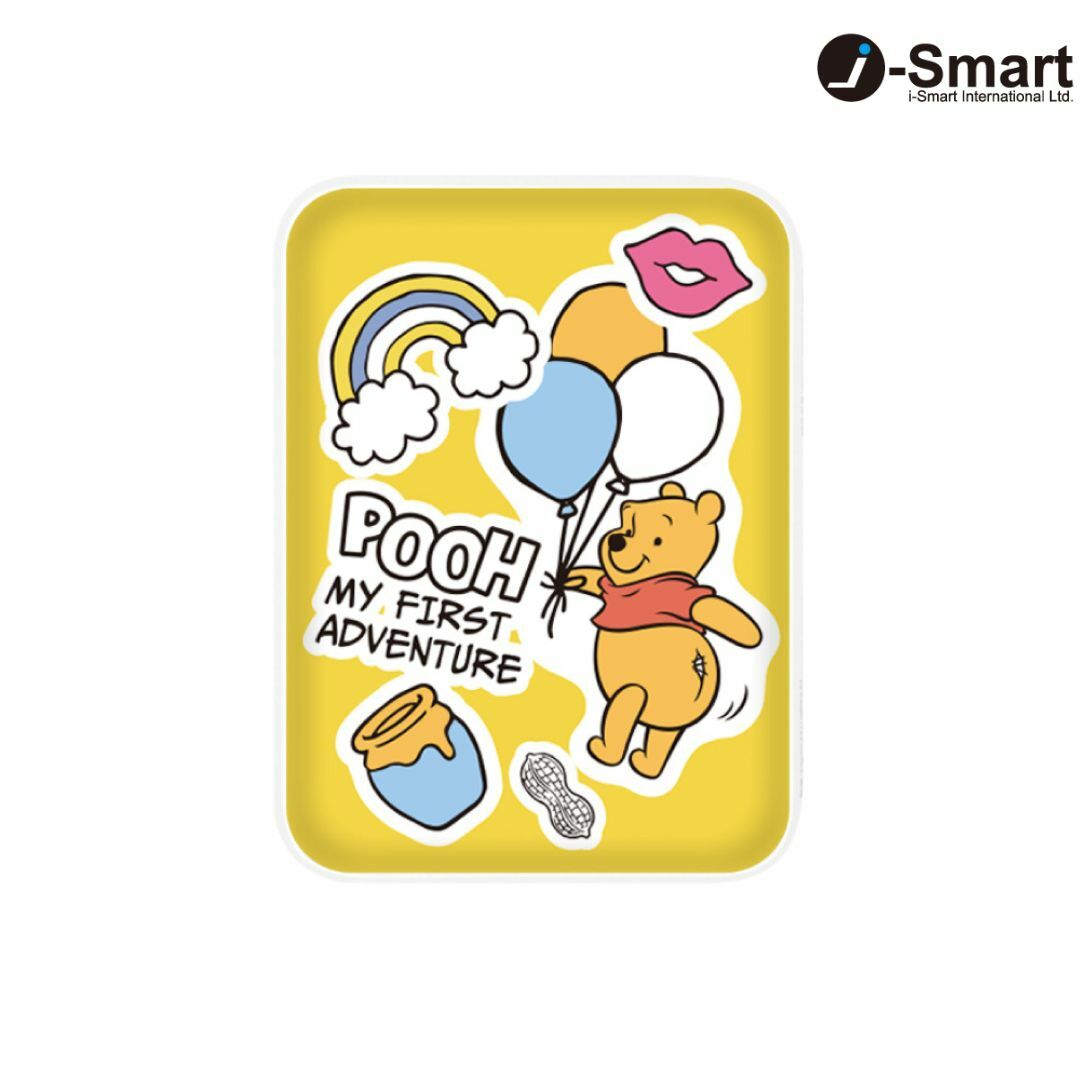 i-Smart-迪士尼系列口袋行動電源-貼紙系列-小熊維尼 Winnie The Pooh