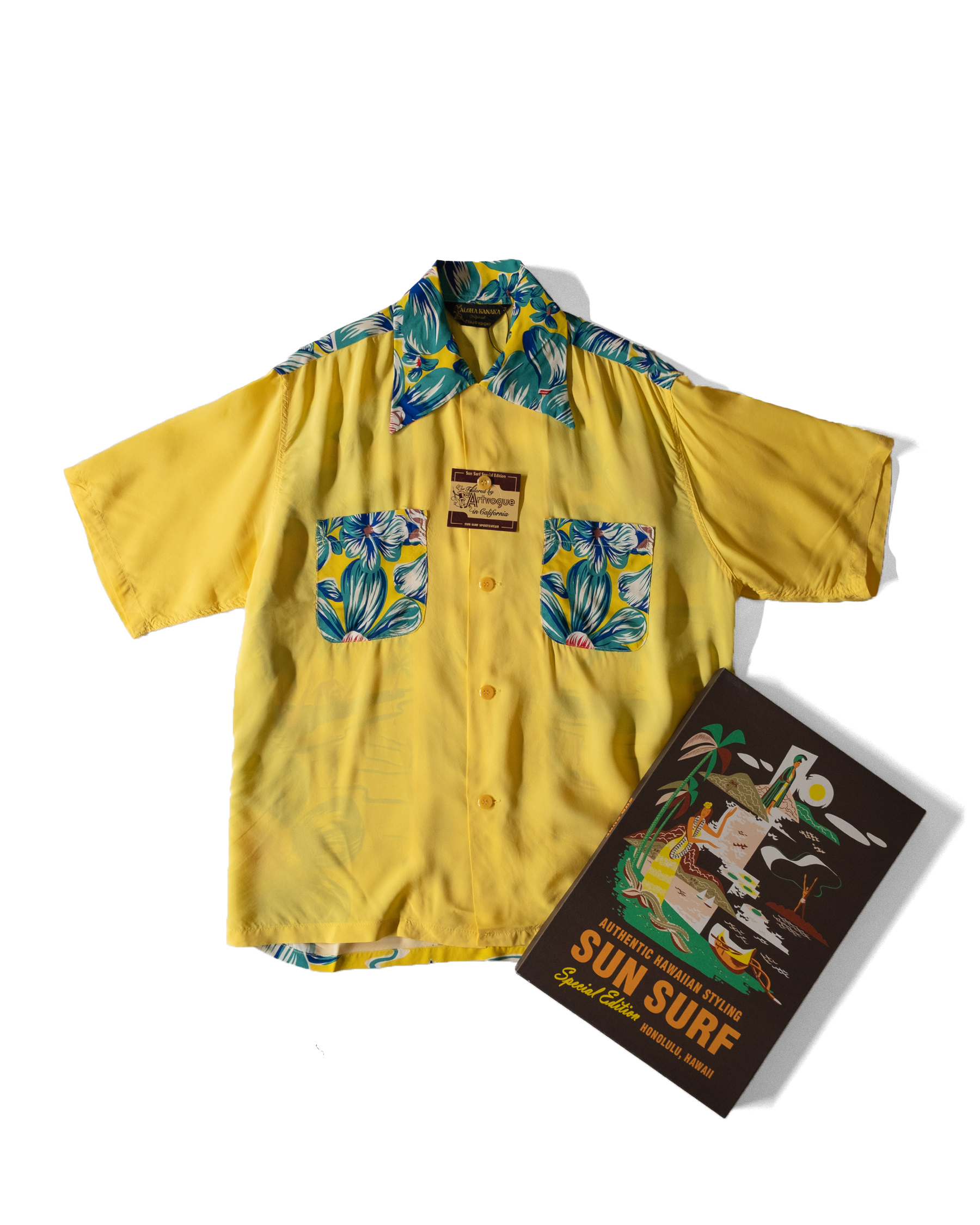 SUN SURF完全復刻系列夏威夷花襯衫(庫存新品附盒裝)
