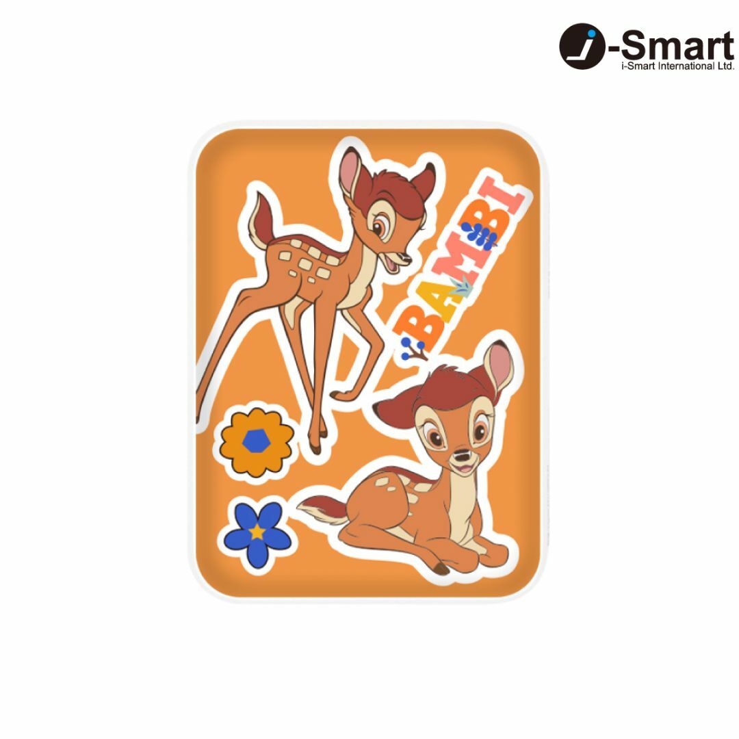 i-Smart-迪士尼系列口袋行動電源-貼紙系列-小鹿斑比 Bambi