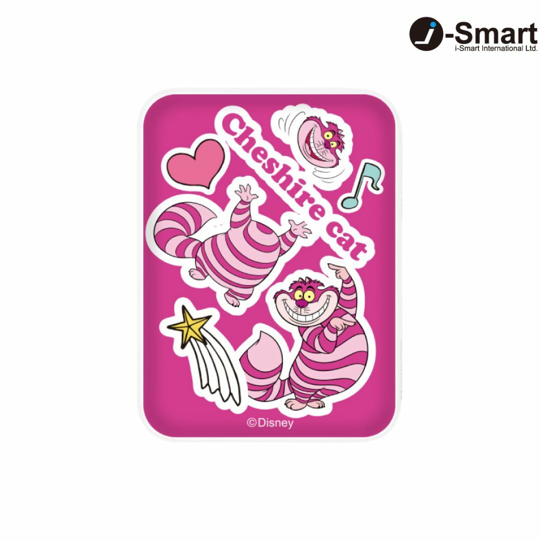 i-Smart-迪士尼系列口袋行動電源-貼紙系列-妙妙貓 The Cheshire Cat