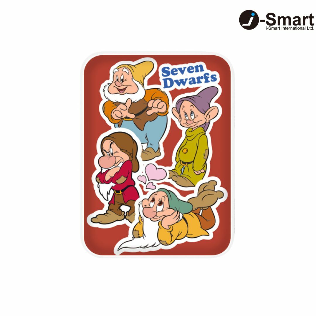 i-Smart-迪士尼系列口袋行動電源-貼紙系列-七個小矮人