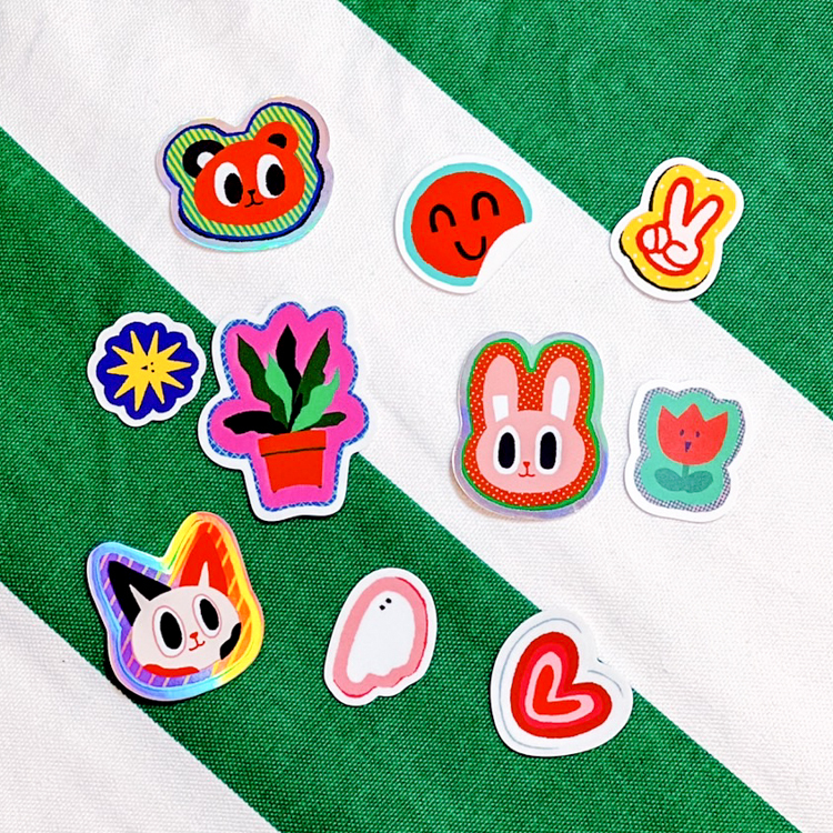 Raimochi｜貼紙包｜夏日