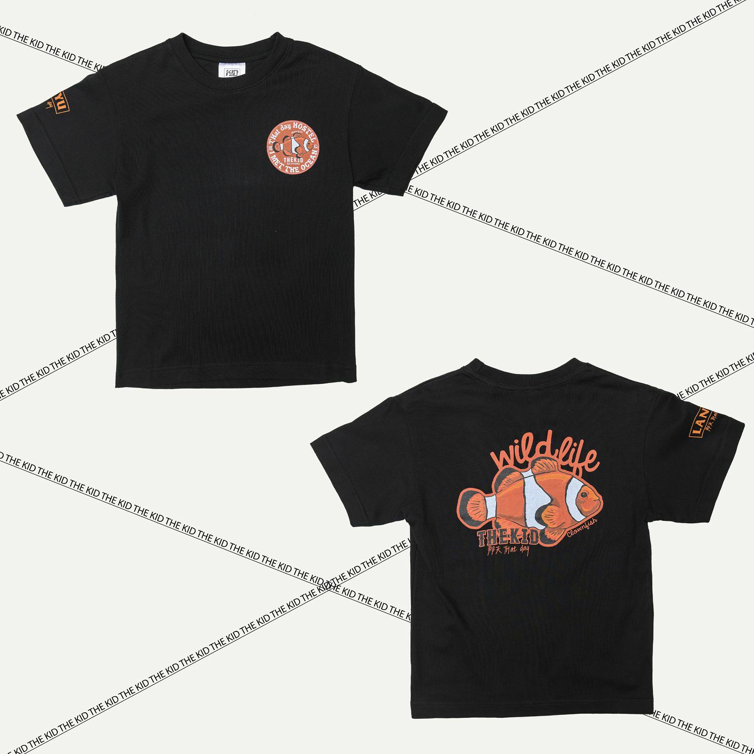 KID ® 海洋動物系列 小丑魚童裝短T-聯名蘭嶼那天that day hostel