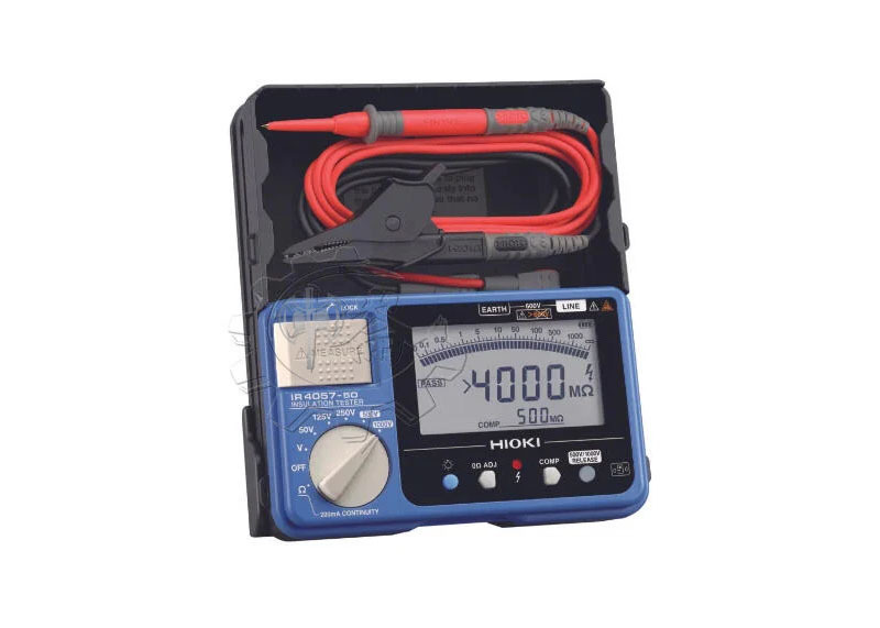＊中崙五金【附發票】 (日本製) HIOKI 五段式數位高阻計(絕緣電阻計) IR4057-50