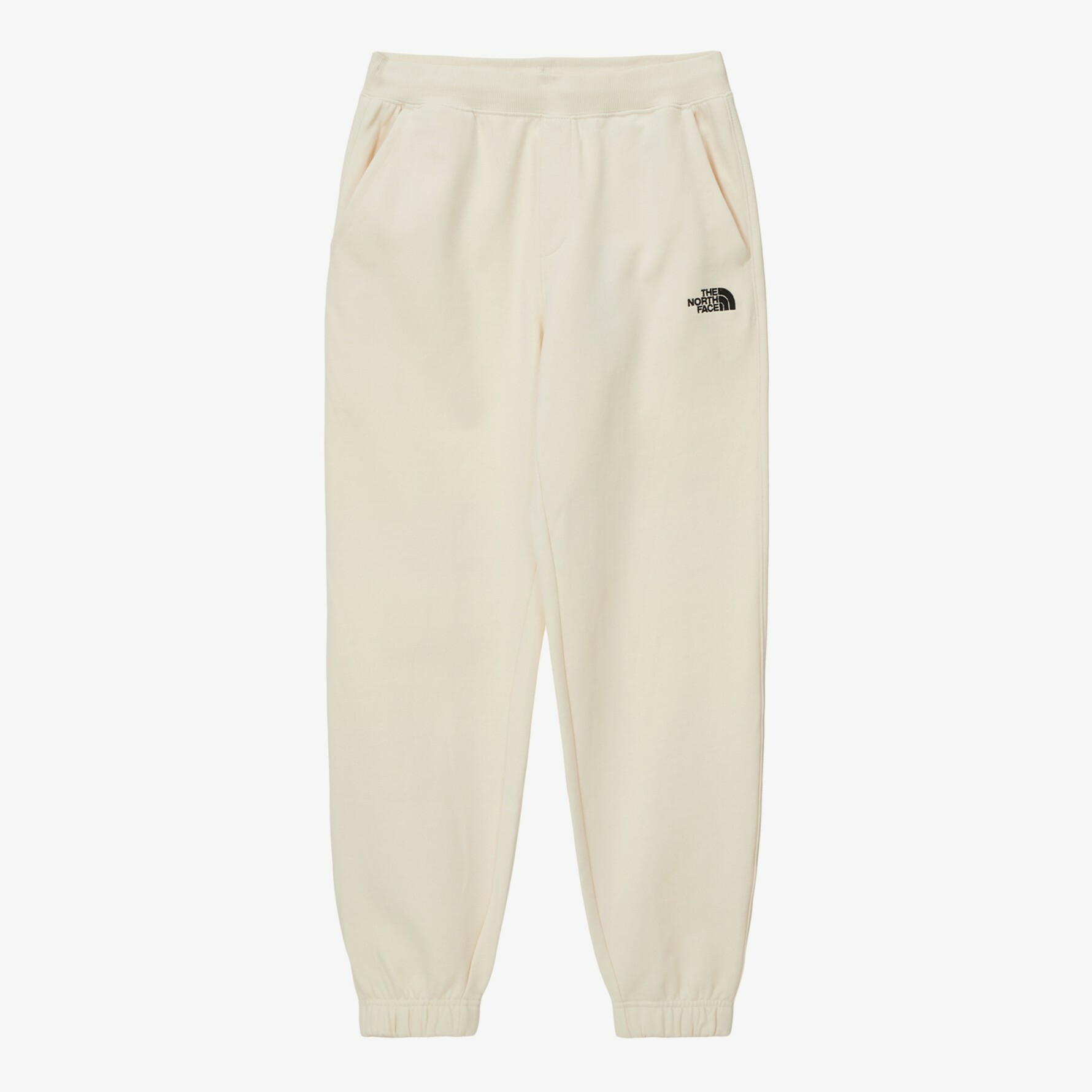 THE NORTH FACE COTTON BASIC EX JOGGER PANTS 縮口棉褲 長褲 奶油 NP6KN90E