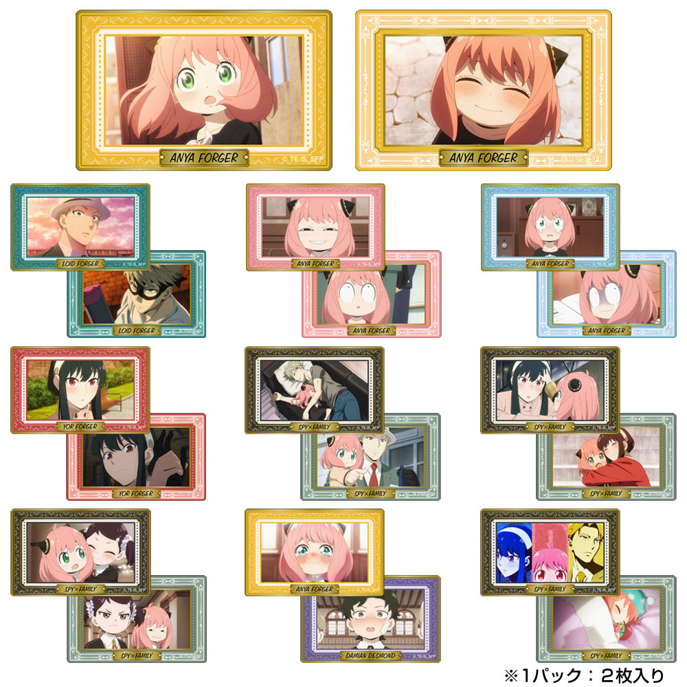 「ACG.GO」「預購」SPY×FAMILY 間諜家家酒 名場面卡片