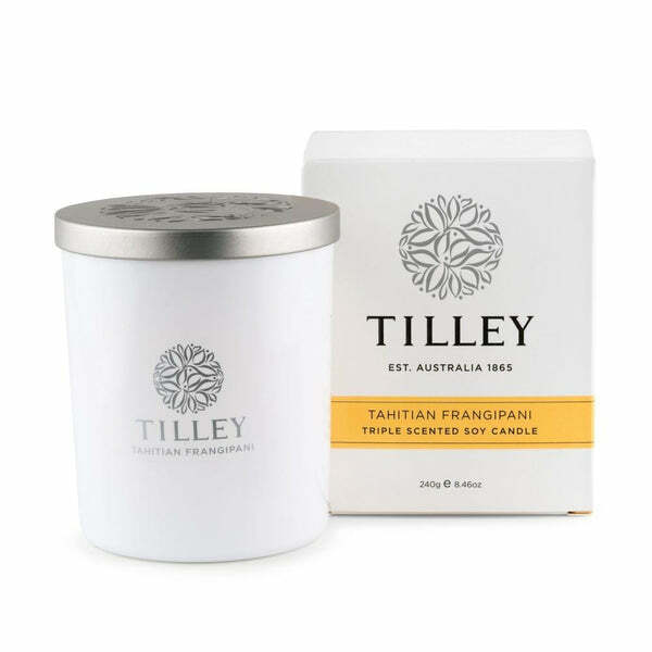 【TILLEY】大溪地素馨花香氛蠟燭 240g