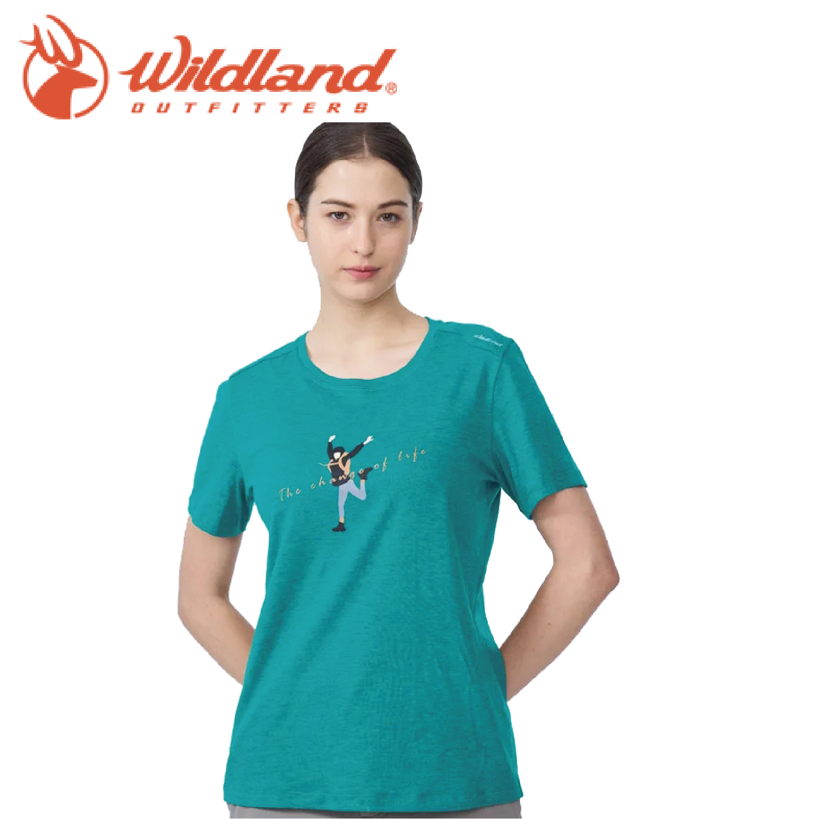 Wildland 荒野  山女孩機能快乾T恤 (四色) 登山/徒步/旅行/旅遊 10W01617