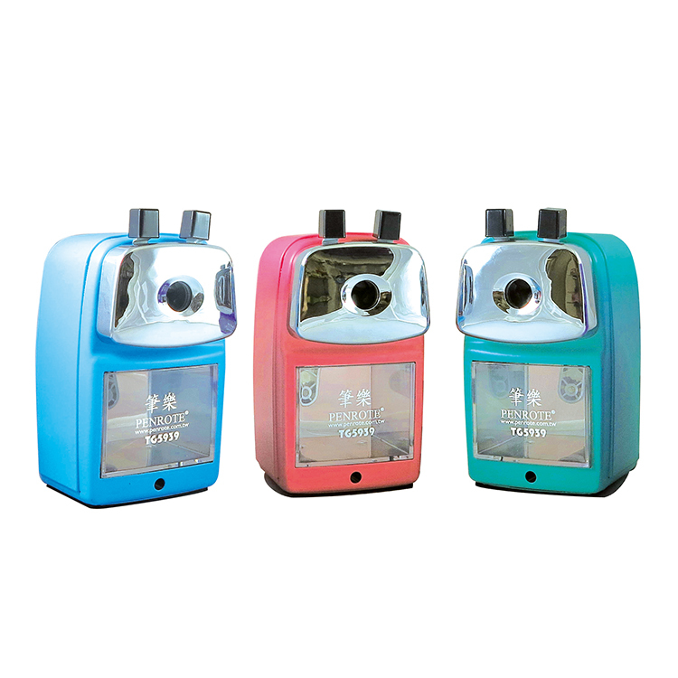 【PENROTE筆樂】大小通吃削鉛筆機(金屬外殼)