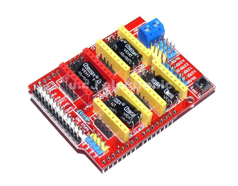 【UCI電子】(二Q-2) cnc shield v3 雕刻機擴展板 3D印表機 A4988驅動板