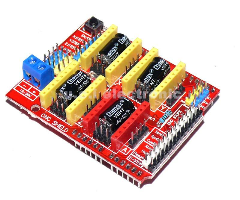 【UCI電子】(二Q-2) cnc shield v3 雕刻機擴展板 3D印表機 A4988驅動板