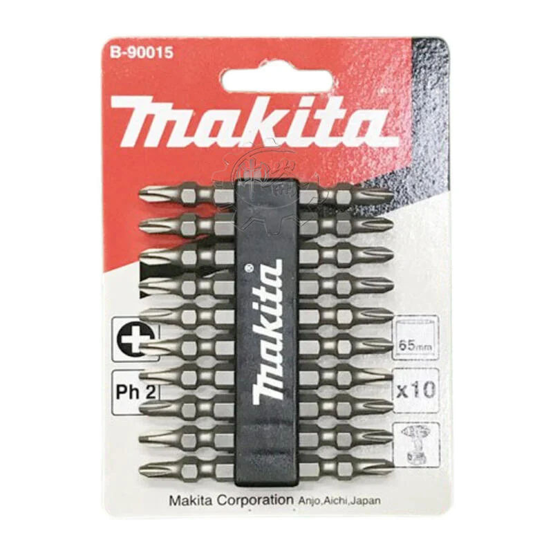 ＊中崙五金【附發票】牧田 Makita B-90015 雙十字起子頭PH2 65mm電動起子頭 氣動起子頭(1卡10支)