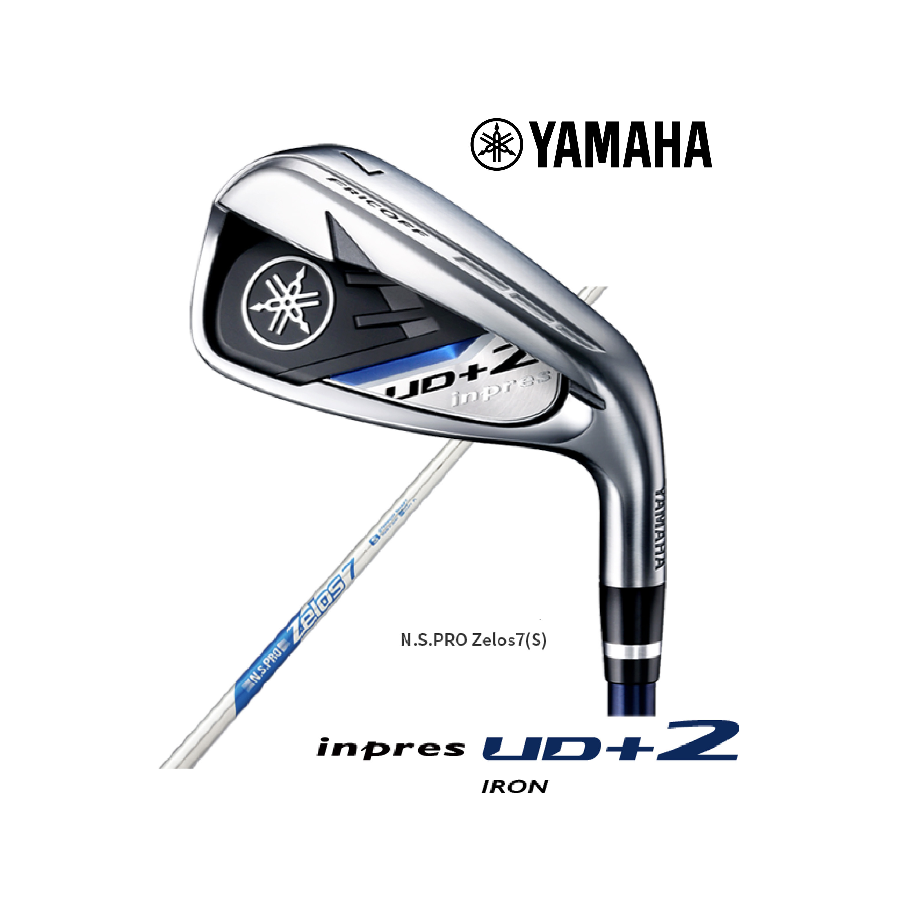 Yamaha【日本原廠】inpres UD+2 鐵桿組8支N.S.PRO Zelos 7(S)