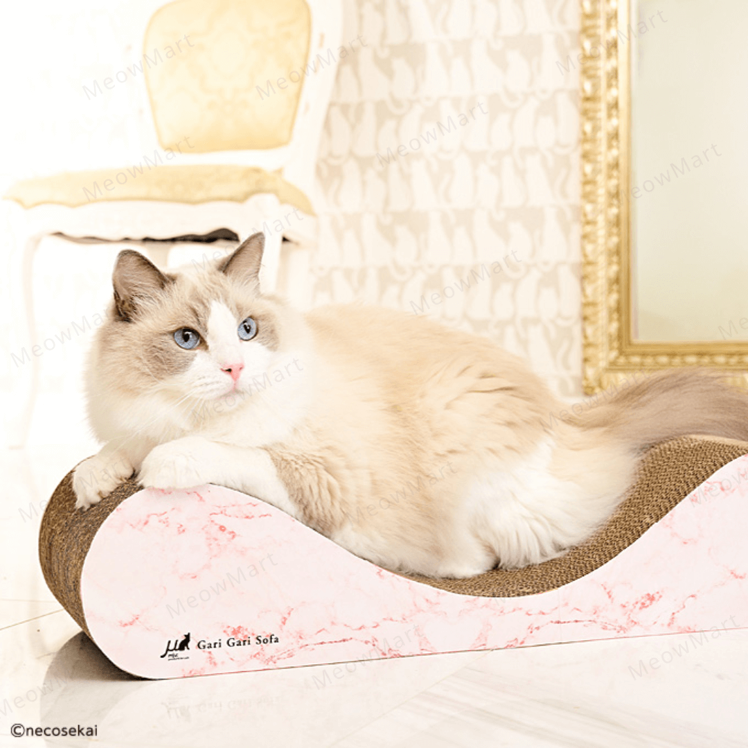 日本Gari Gari 貴妃椅貓抓板 (限量雲石款)