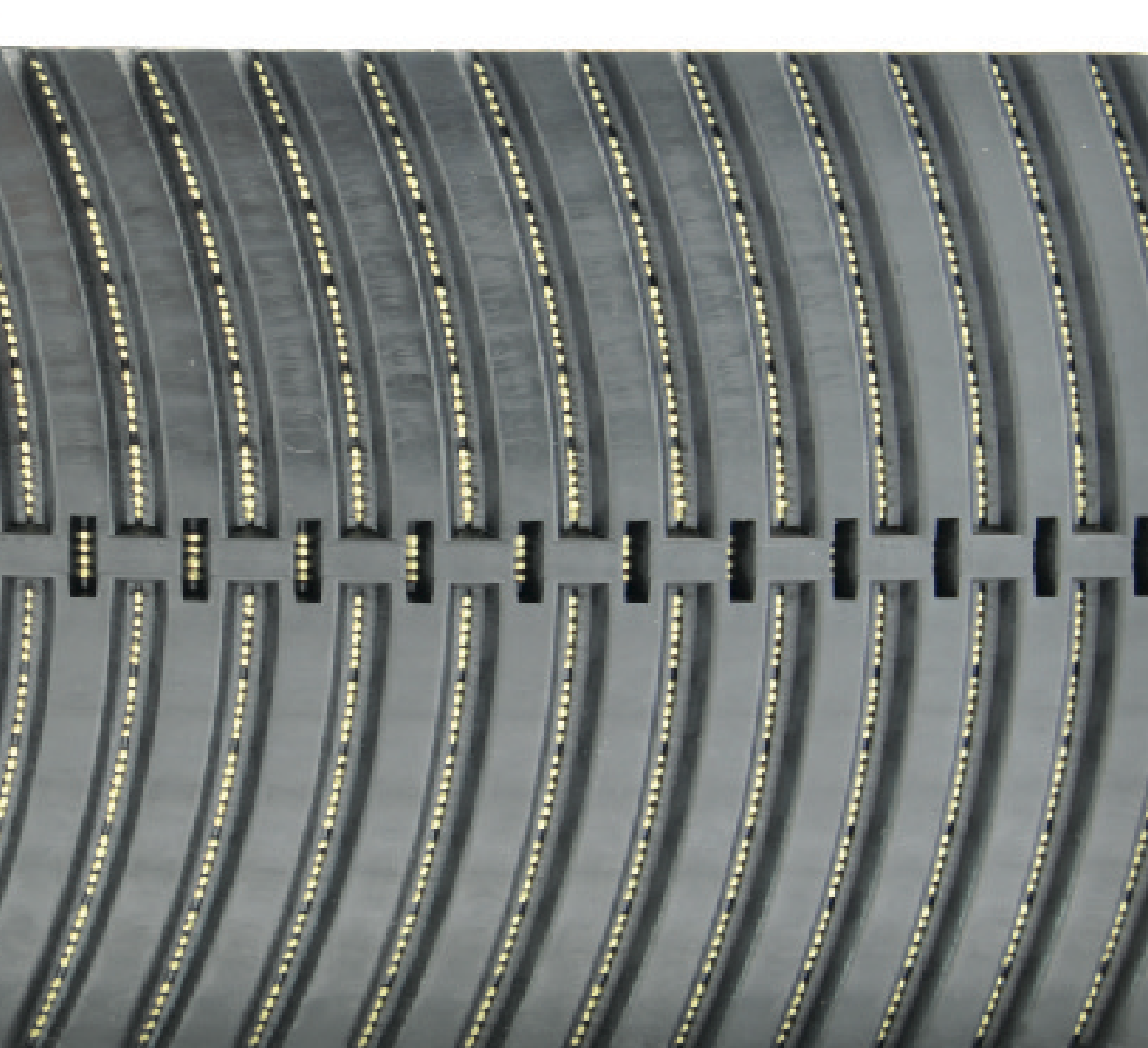 Breco BAT BATK 自帶導軌彎曲齒皮帶