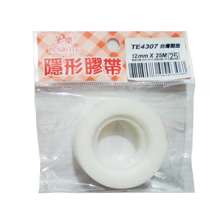 【PENROTE筆樂】12mm 隱形膠帶 補充帶