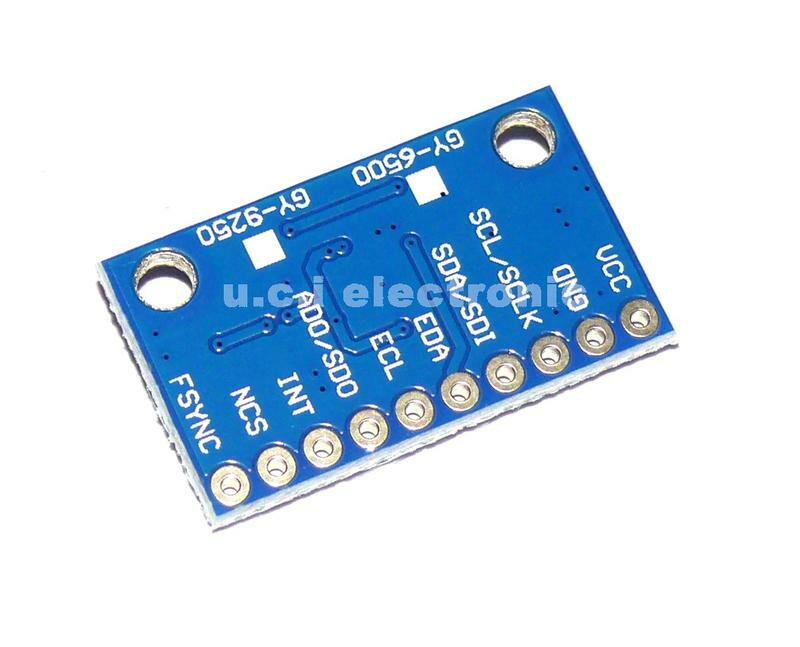 【UCI電子】(F-2) MPU-6500 GY-6500傳感器模塊 替代MPU6000 六軸6軸姿態 加速度 陀螺儀