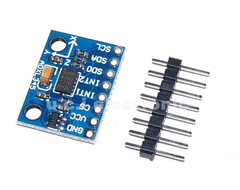 【UCI電子】(F-2) GY-291 ADXL345 數字三軸重力加速度傾斜度模塊