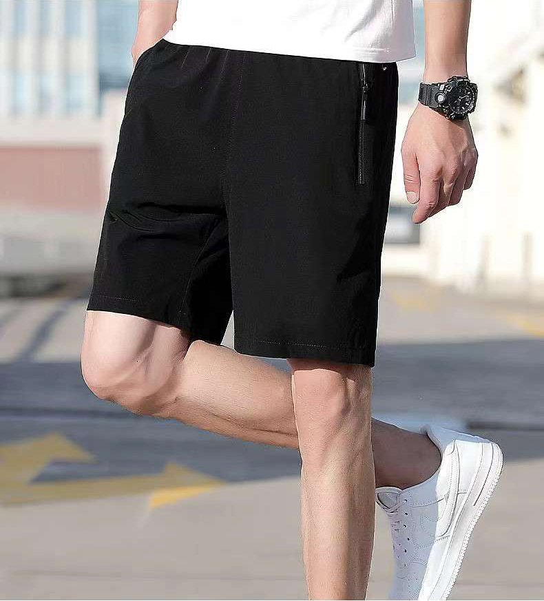 冰涼鬆緊短褲 黑 運動/排汗透氣/快乾/登山休閒 20CHI1629