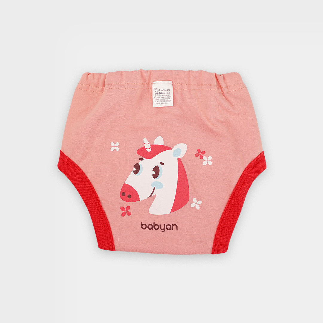 (70-100CC)5層Babyan獨角獸學習褲