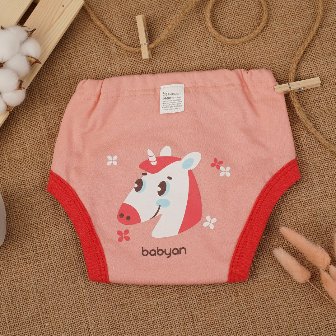 (70-100CC)5層Babyan獨角獸學習褲
