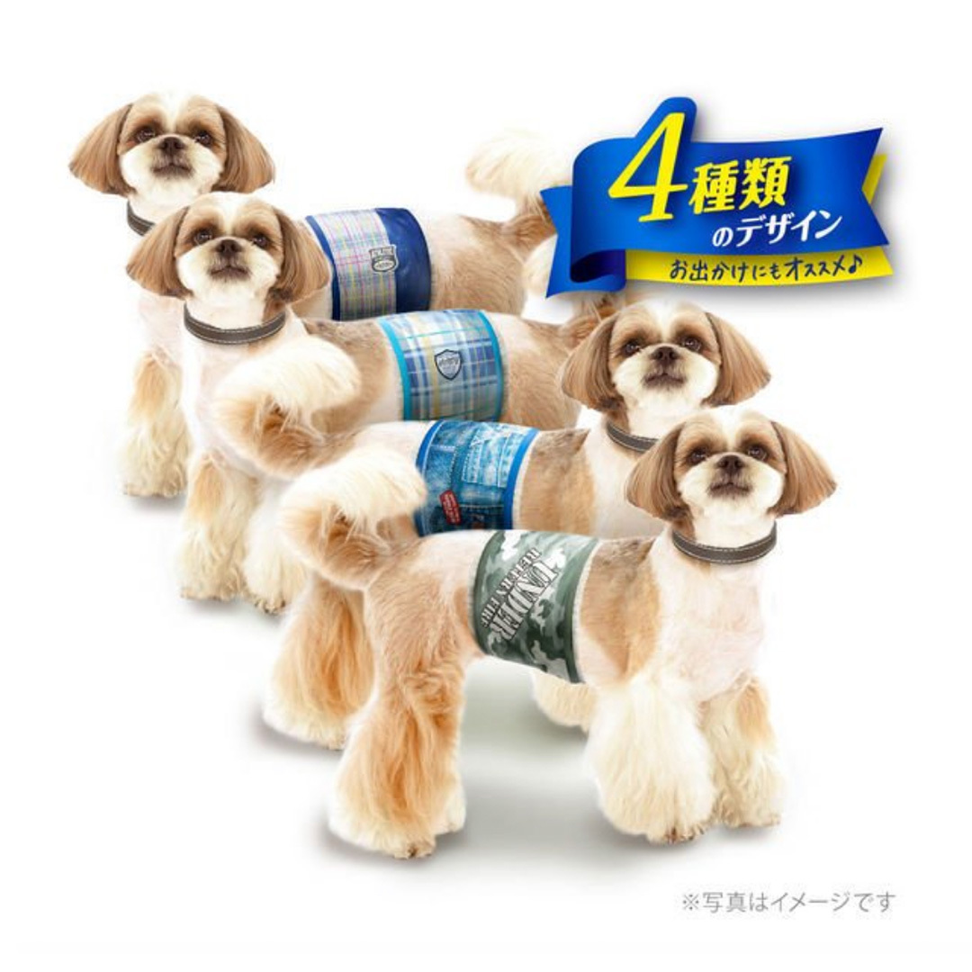 【新上架！】Unicharm Mannerwear 特強吸濕公犬紙尿褲 一包4片- M碼 小～中型犬
