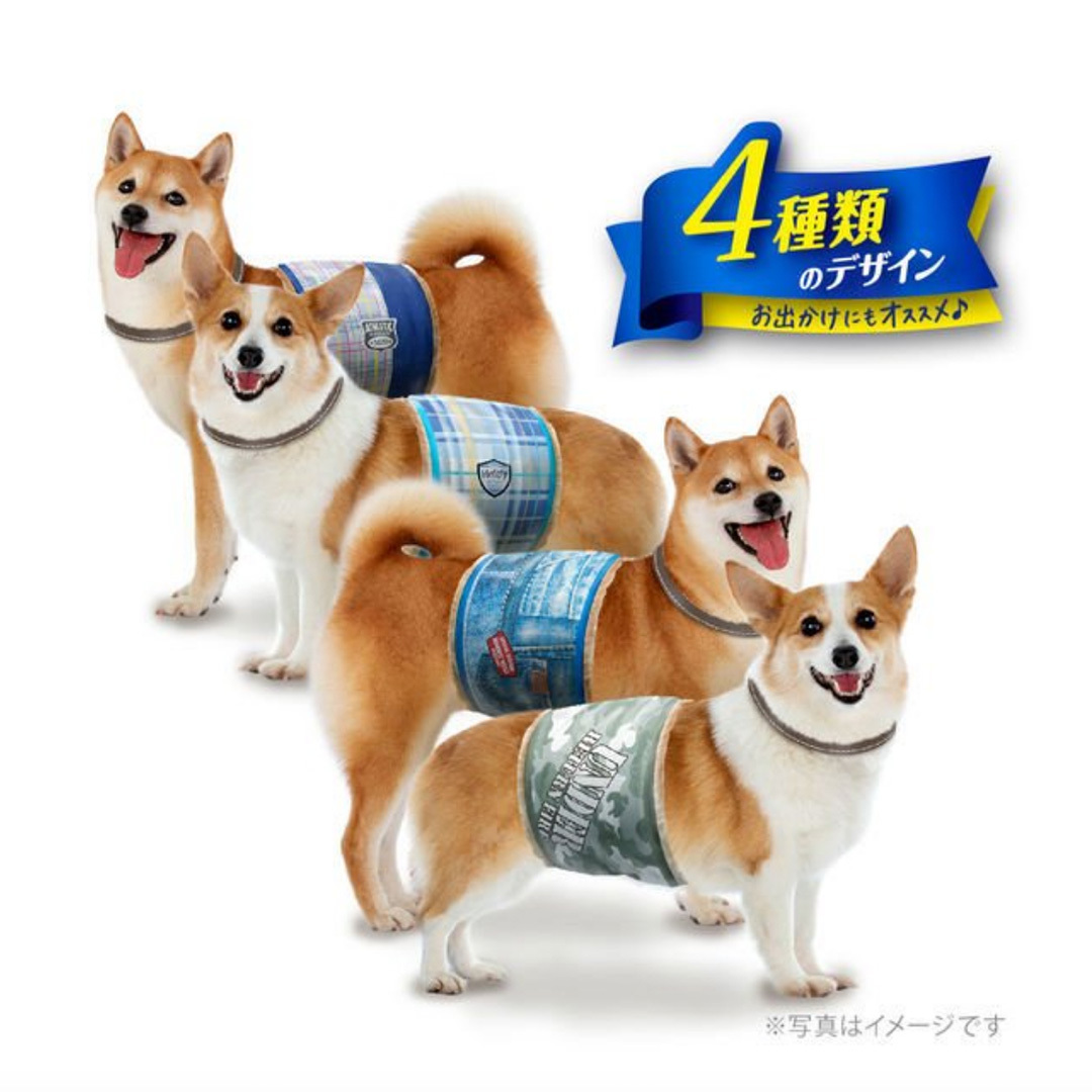 【新上架！】Unicharm Mannerwear 特強吸濕公犬紙尿褲 一包4片- L碼 中型犬