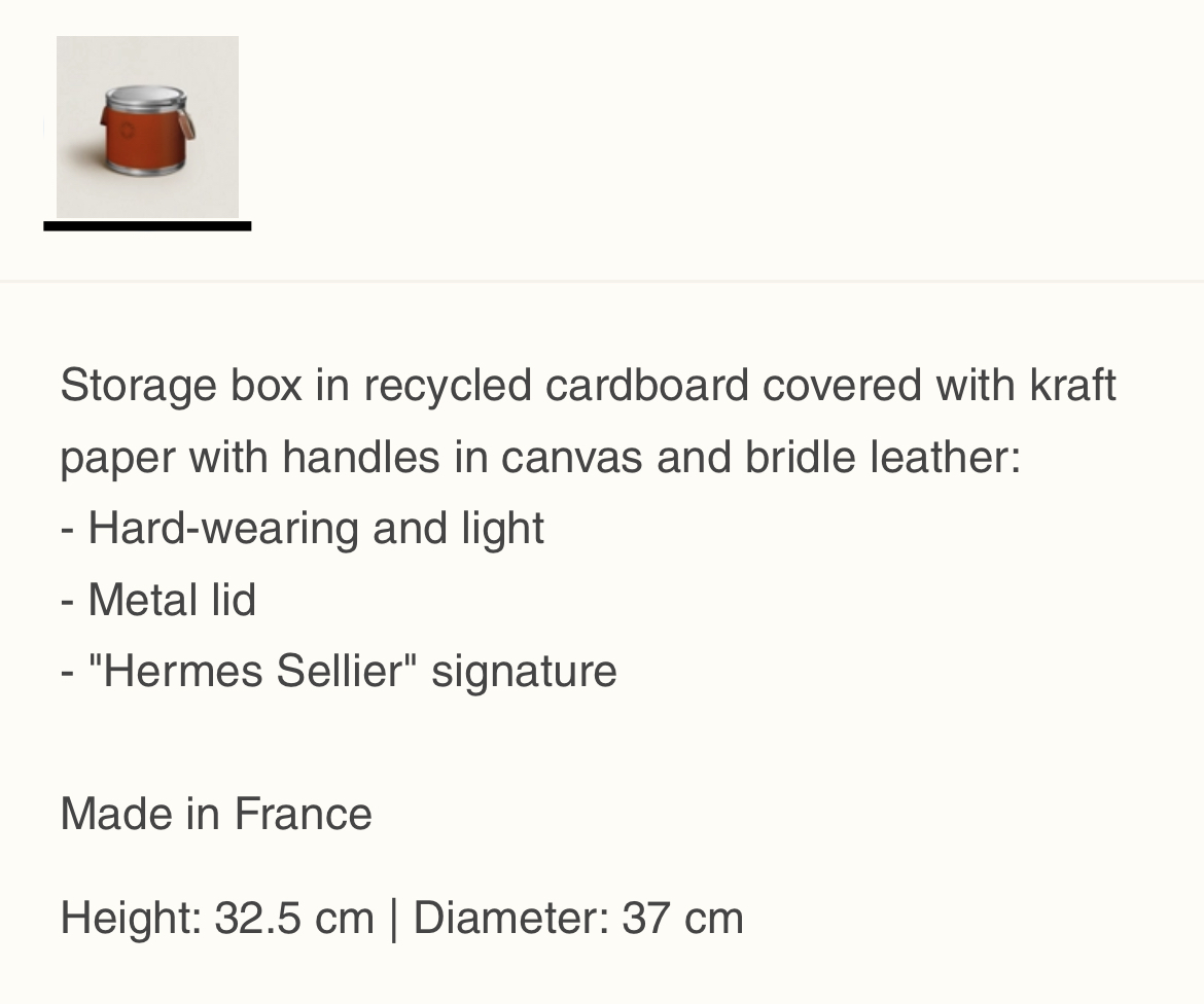 Hermes saddle small box