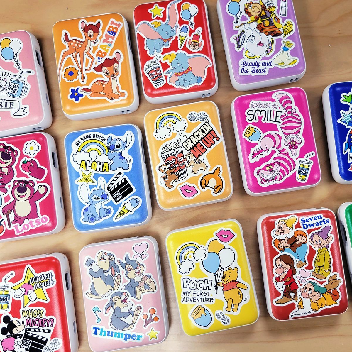 迪士尼貼紙系列口袋行動電源
