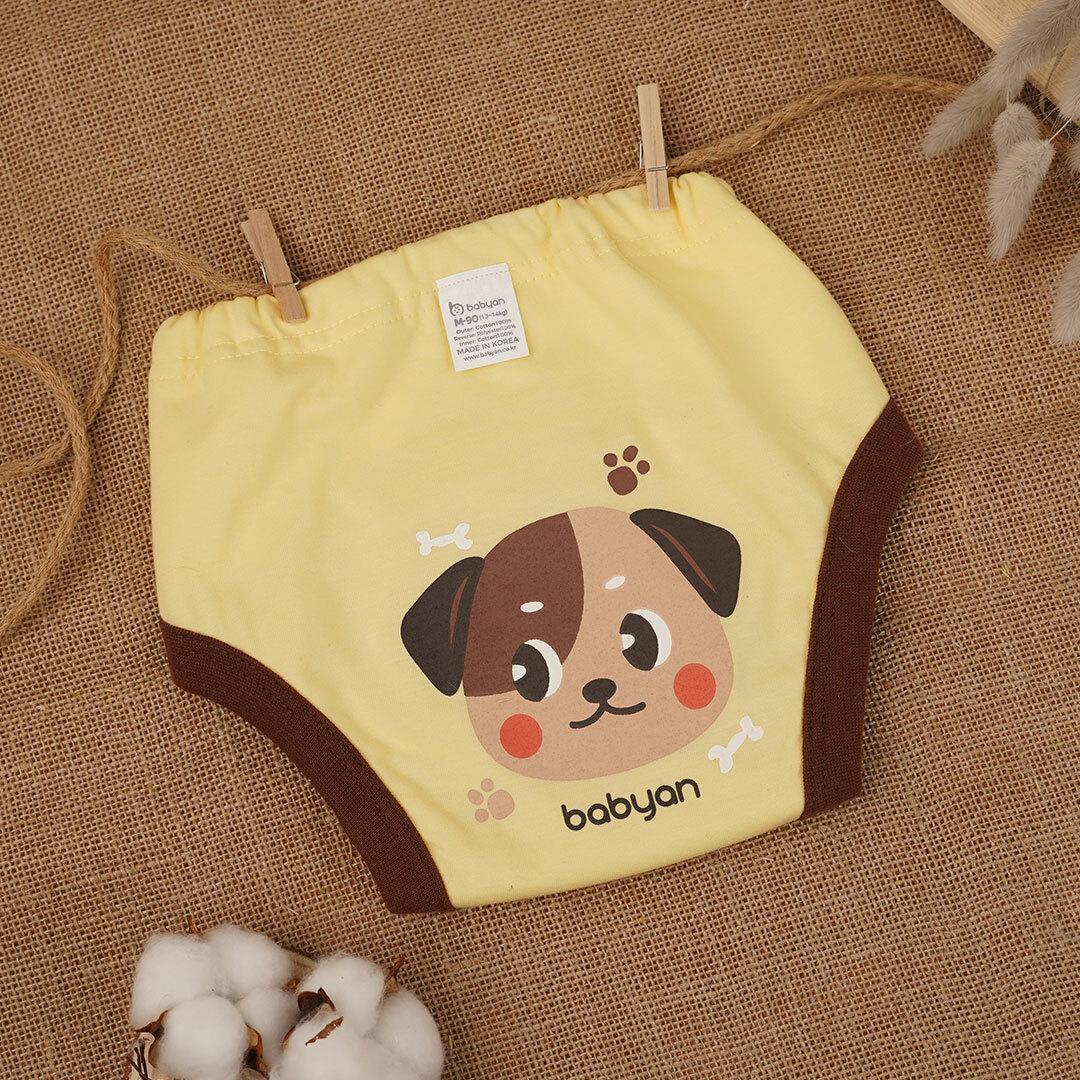 (70-100CC)5層Babyan乖巧狗狗學習褲