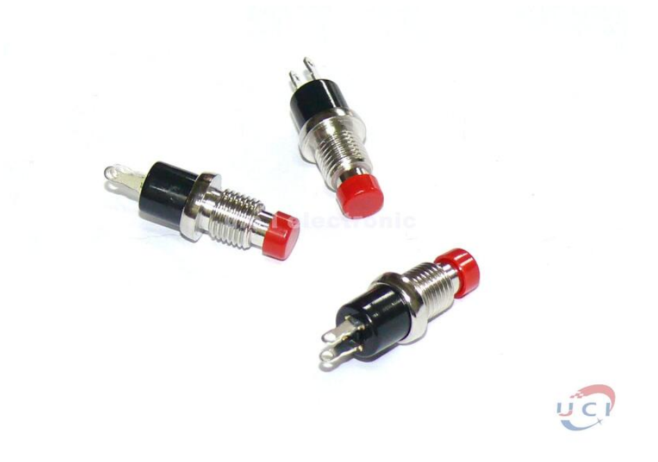 【UCI電子】 (H) 小型按鈕開關 7MM按鈕 PBS-111常閉 PBS-110常開 復位點動開關