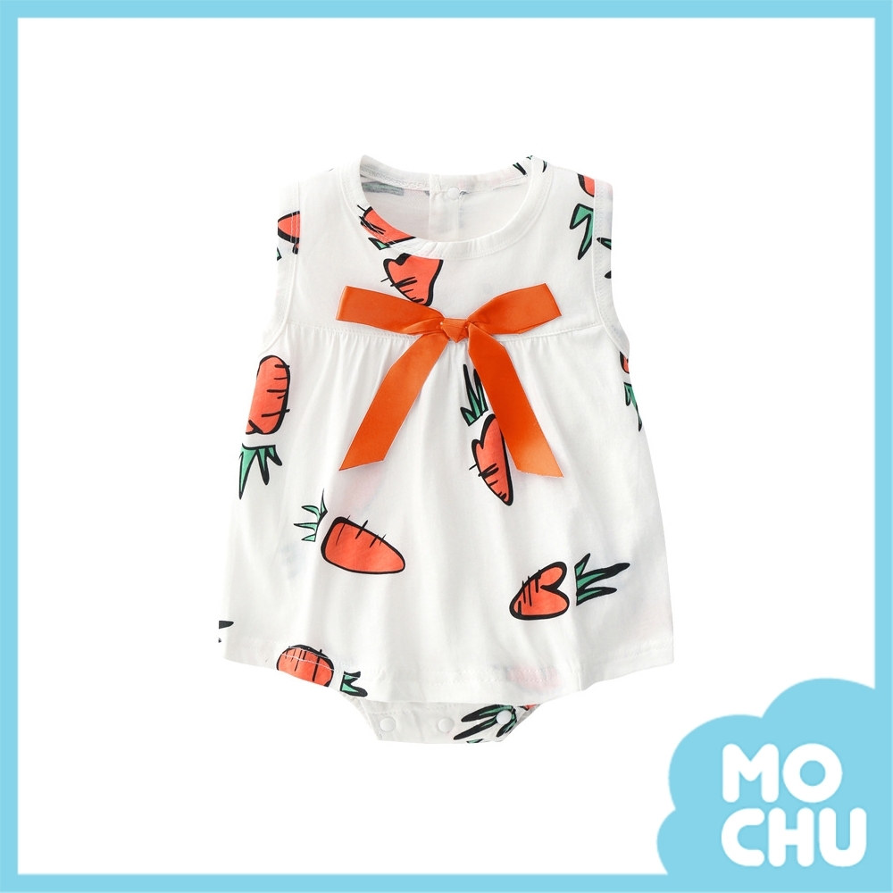 胡蘿蔔無袖包屁衣