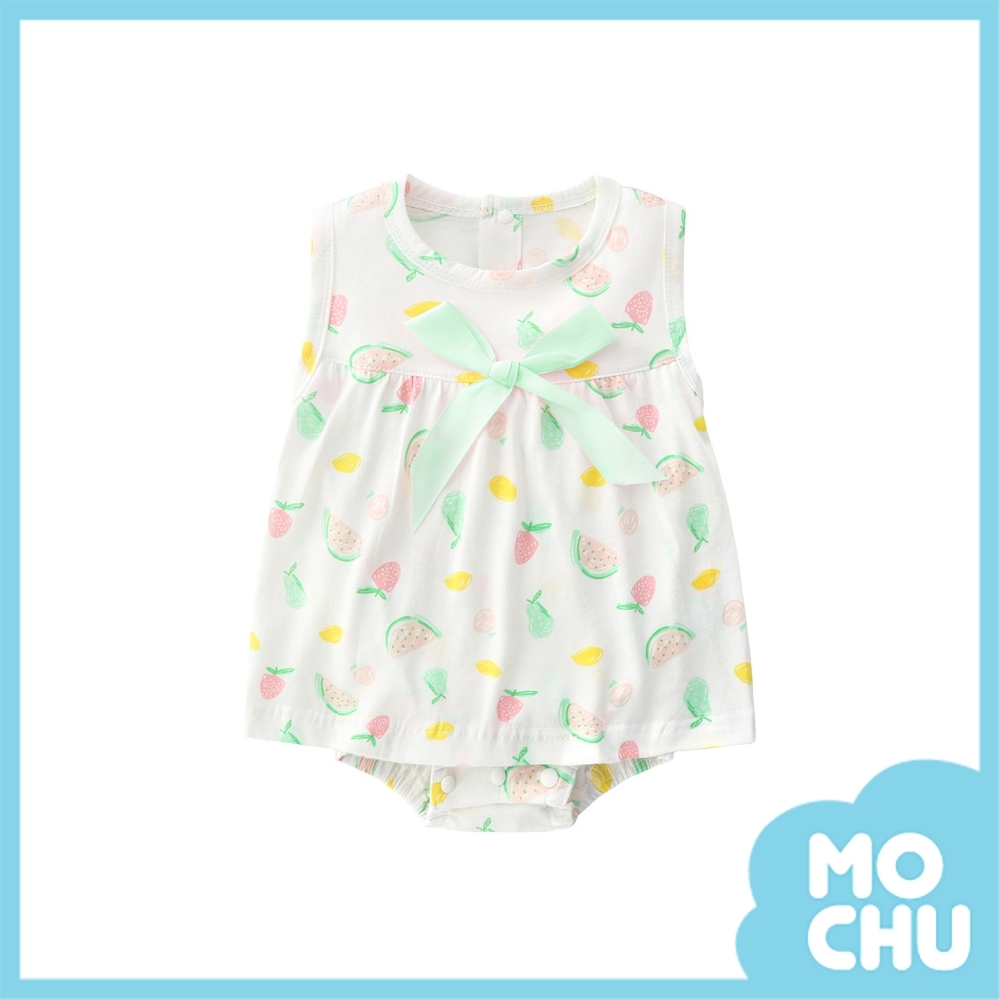 好吃水果無袖包屁衣