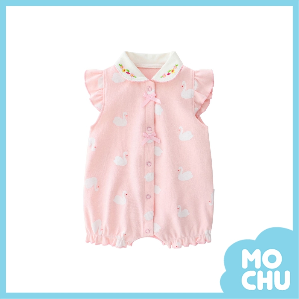 小天鵝短袖包屁衣