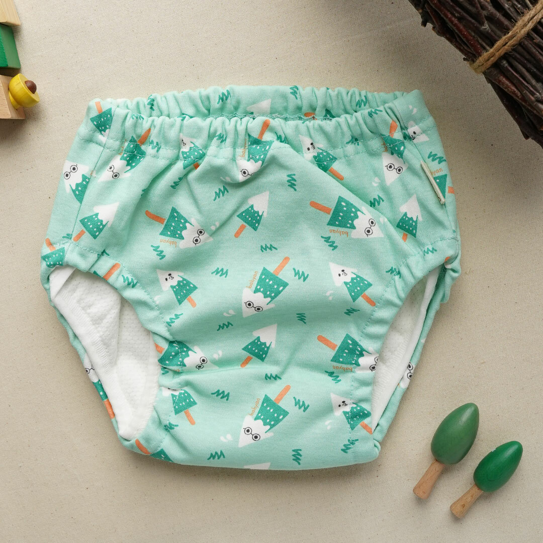 (100-120CC)6層Babyan雪糕森林學習褲