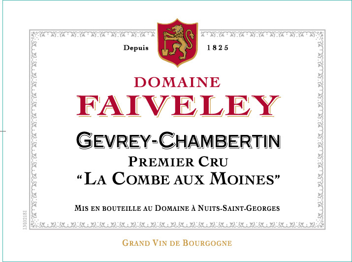 Faiveley Gevrey Chambertin 1er Cru Combe aux Moines 2020 (BH93)