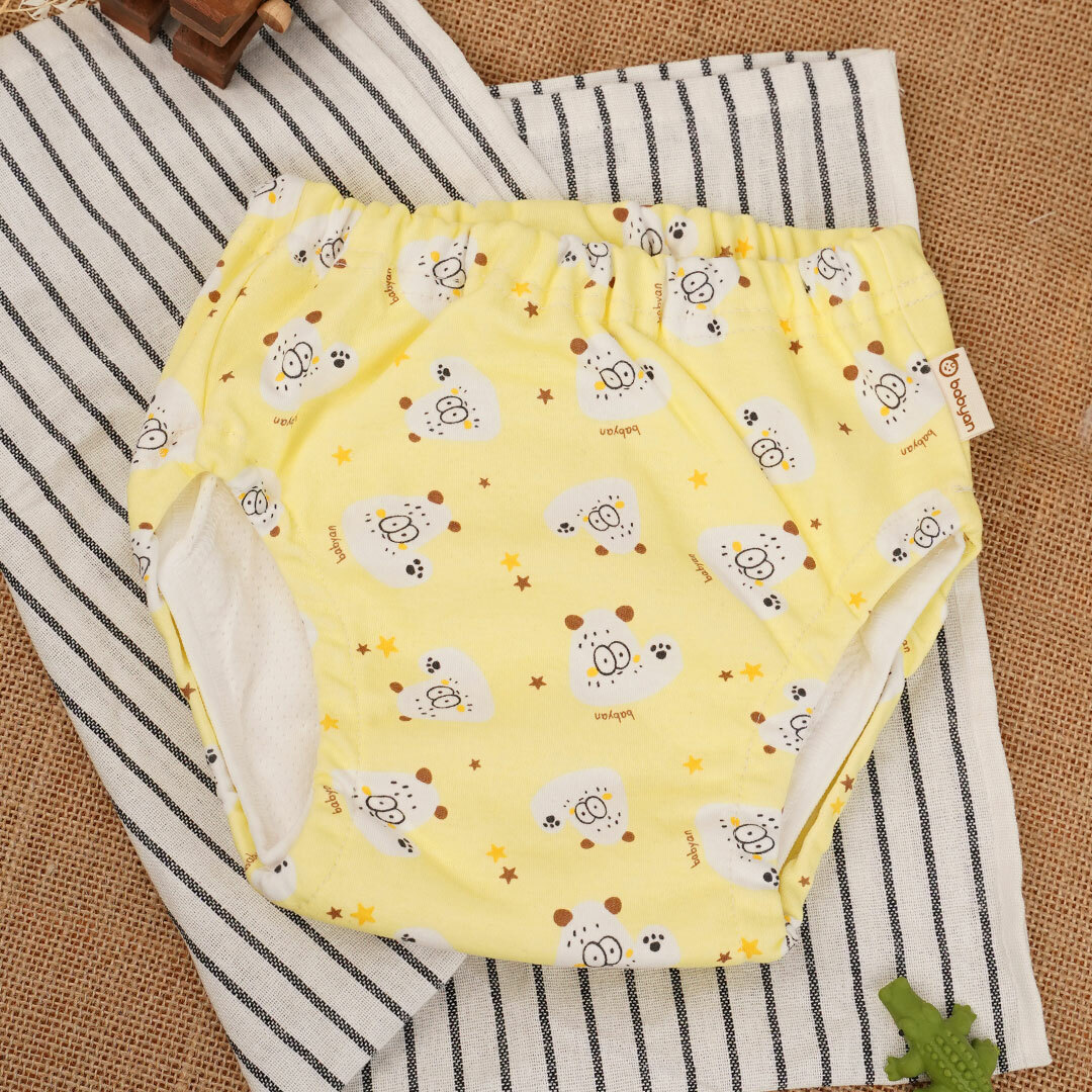 (100-120CC)6層Babyan大眼熊學習褲