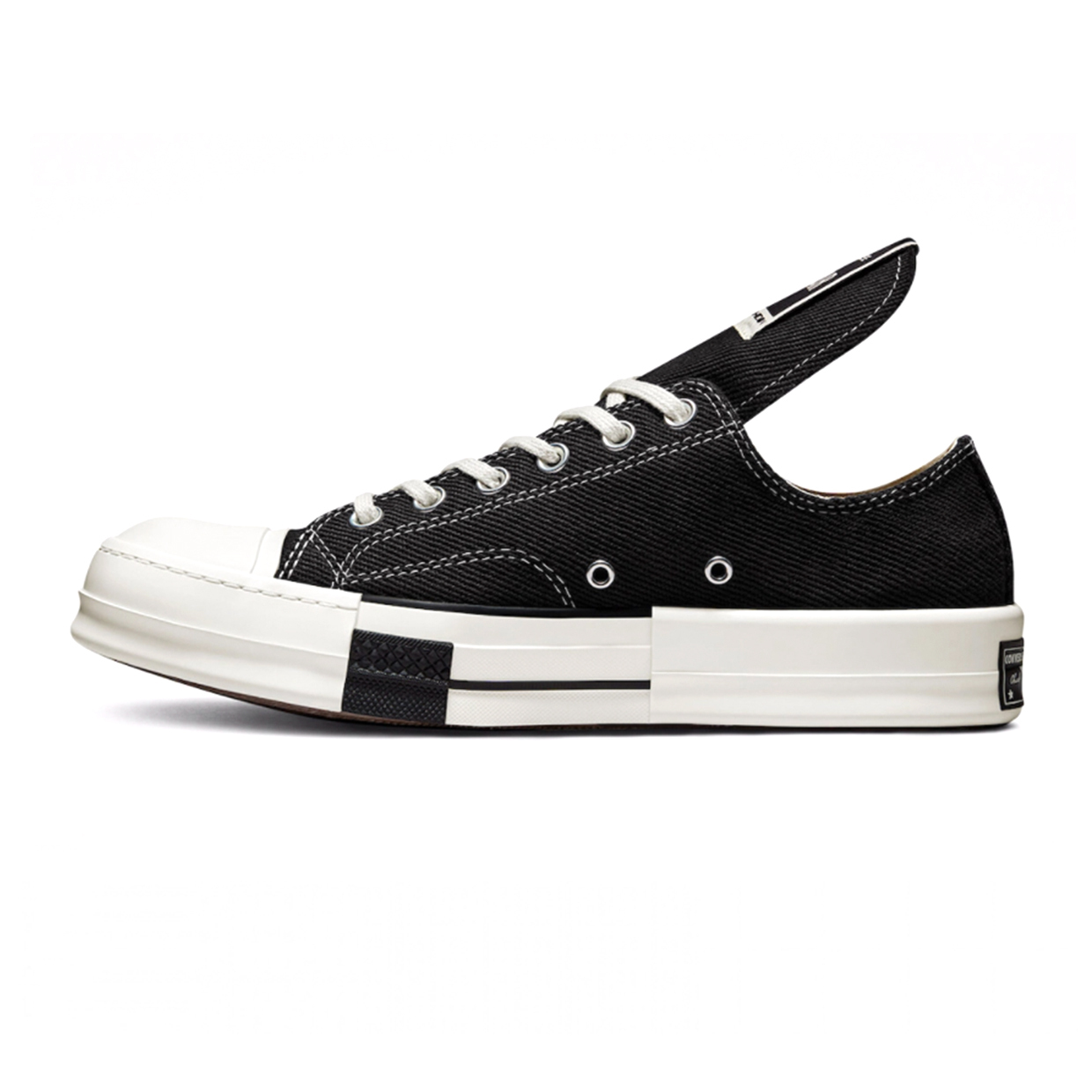 Rick Owens x Converse Chuck 70 DRKSTAR 低筒黑色| FLOMMARKE