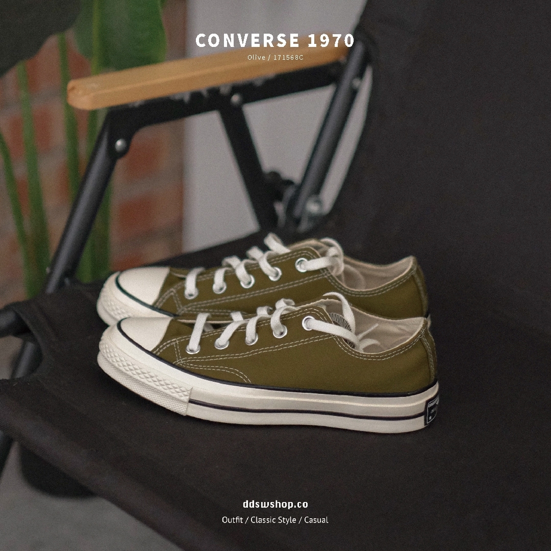 Converse 1970s 三星標 復古 軍綠 低筒 171560C A00757C