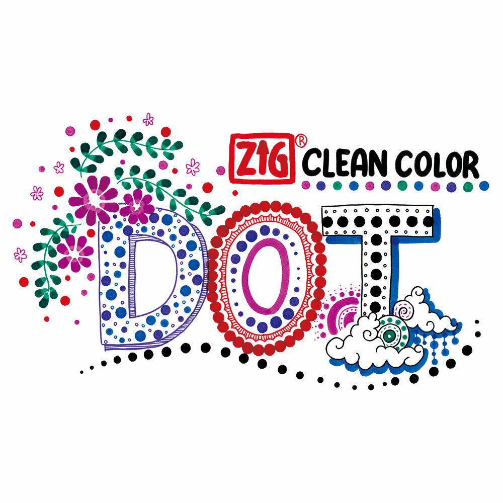 基本色 吳竹雙頭點點筆  ZIG CLEAN COLOR DOT | 日本 Kuretake
