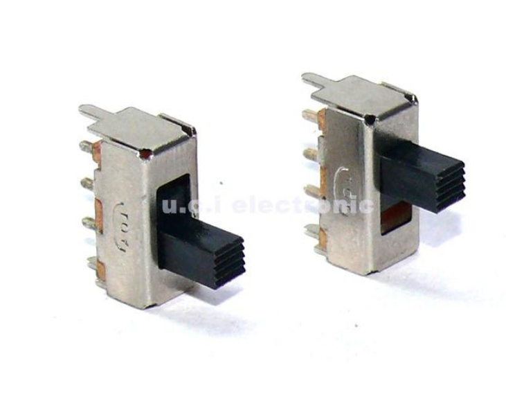 【UCI電子】(7-10) SS12F44 環保單刀雙擲開關 SS12F44 撥動開關 1P2T開關 三腳撥動
