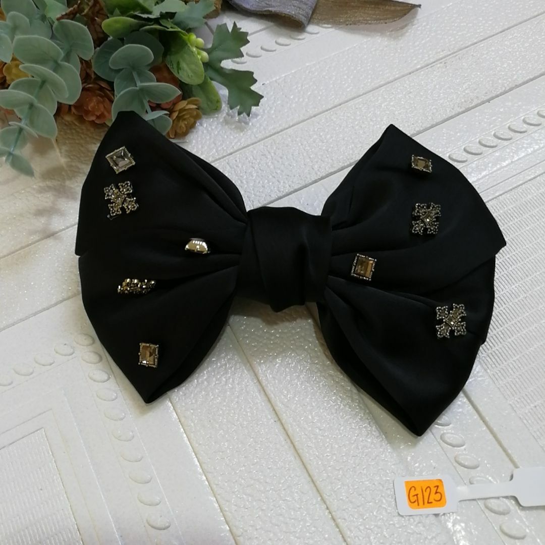 蝴蝶结 弹簧夾