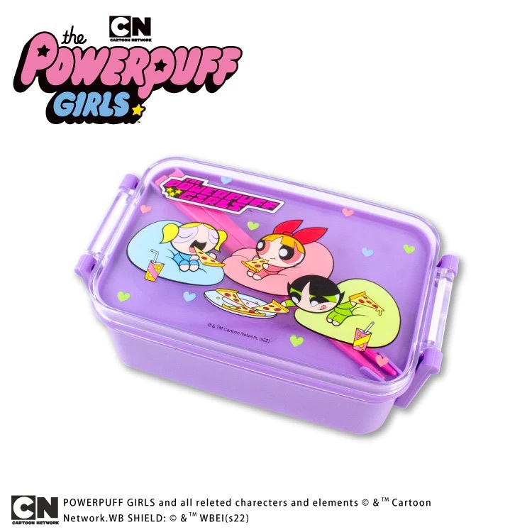 The Powerpuff Girls 飛天小女警附筷餐盒組