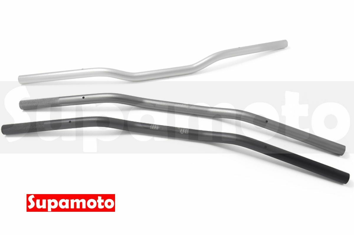 -Supamoto- 鋁合金 低把 改裝 復古 改裝 通用 超低把 平把 噴砂 22.2 霧面 小燕把 街車把 CB350